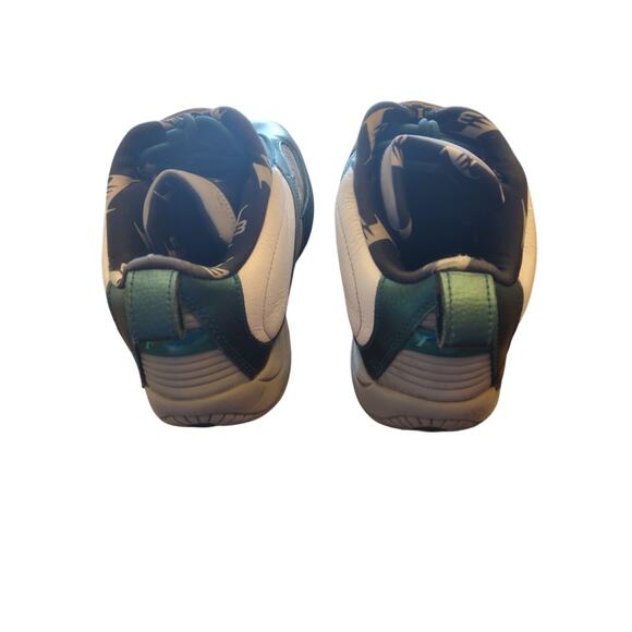 Men Reebok Allen Iverson Answer IV 4 White Green DMX Basketball Shoes Sz 8.5 - Picture 4 of 8